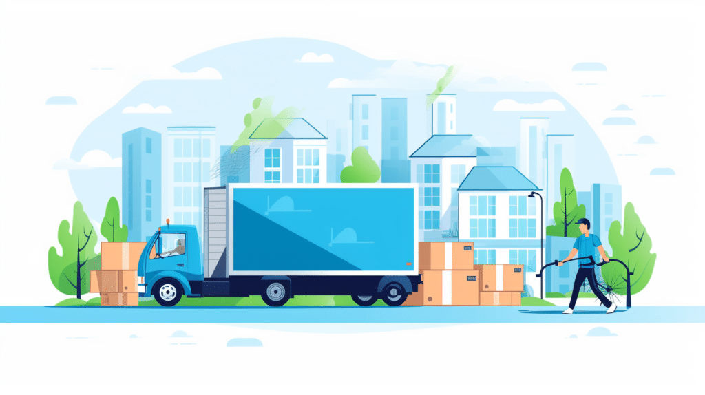 Hiring a reputable moving company