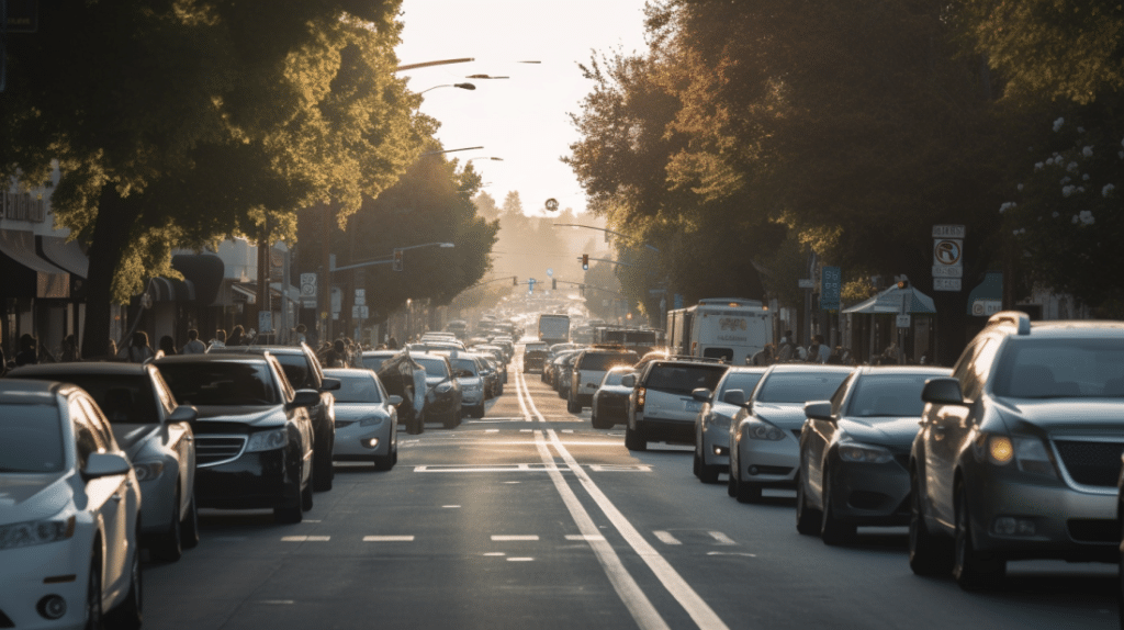 Palo Alto traffic jams